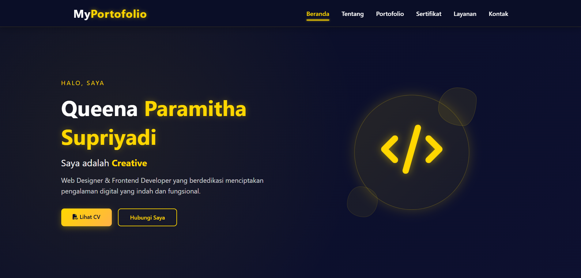 Portfolio Website